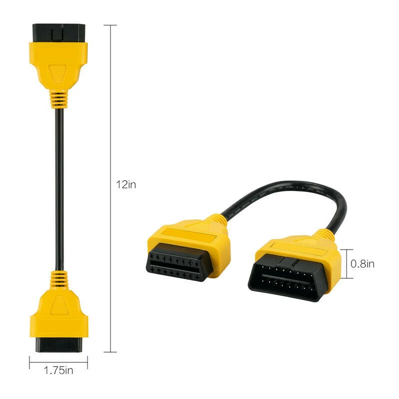 Удлинительный кабель AUTOOL OBD2 удлиняет разъем Obd2 адаптер OBD для запуска IDIAG Easydiag Pro Pro3 V+ GOLO Mdiag ELM327 AL519