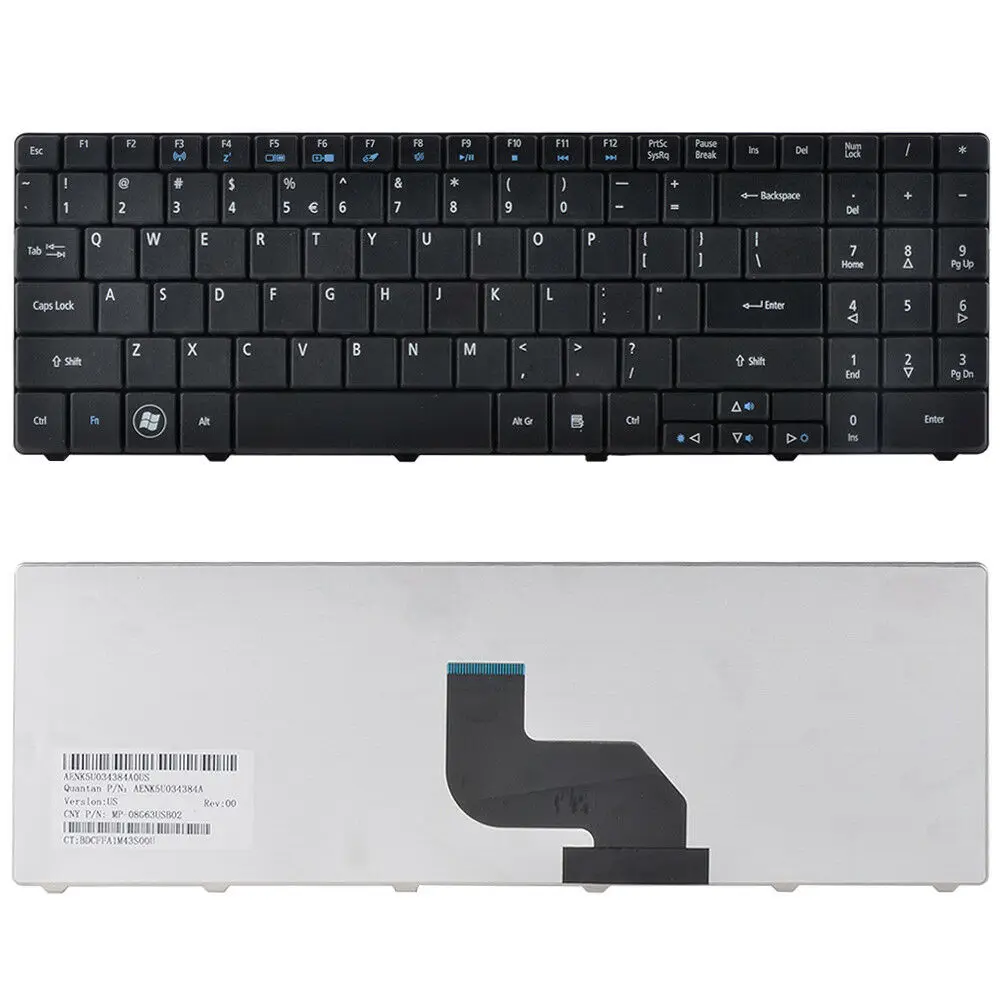 

NEW KEYBOARD FOR EMACHINES E430 E525 E625 E627 E628 E630 E725 E527 KBI170A140 US