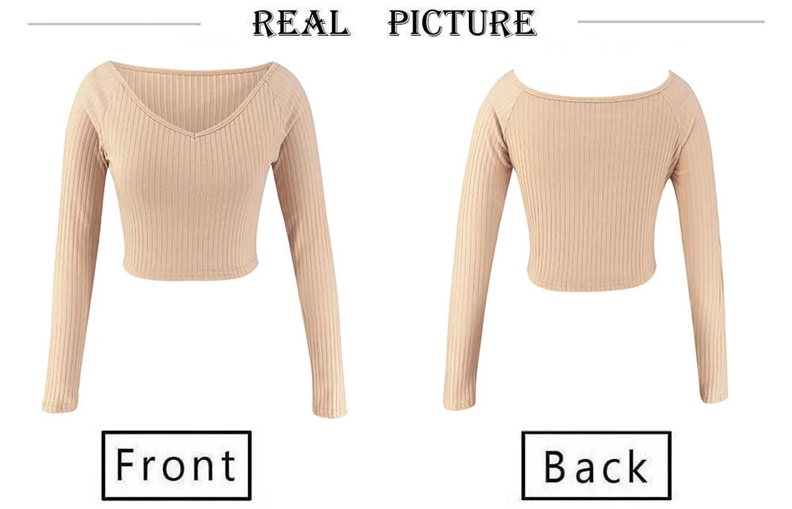 Свитер вязаный осенне-зимний свитер женский офисный винтажный пуловер Бежевый свитер женский свитер с v-образным вырезом женский корейский