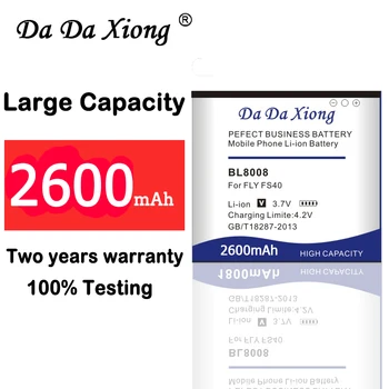 DaDaXiong 2600mAh BL3818 Li-ion Phone Battery For FLY IQ4418