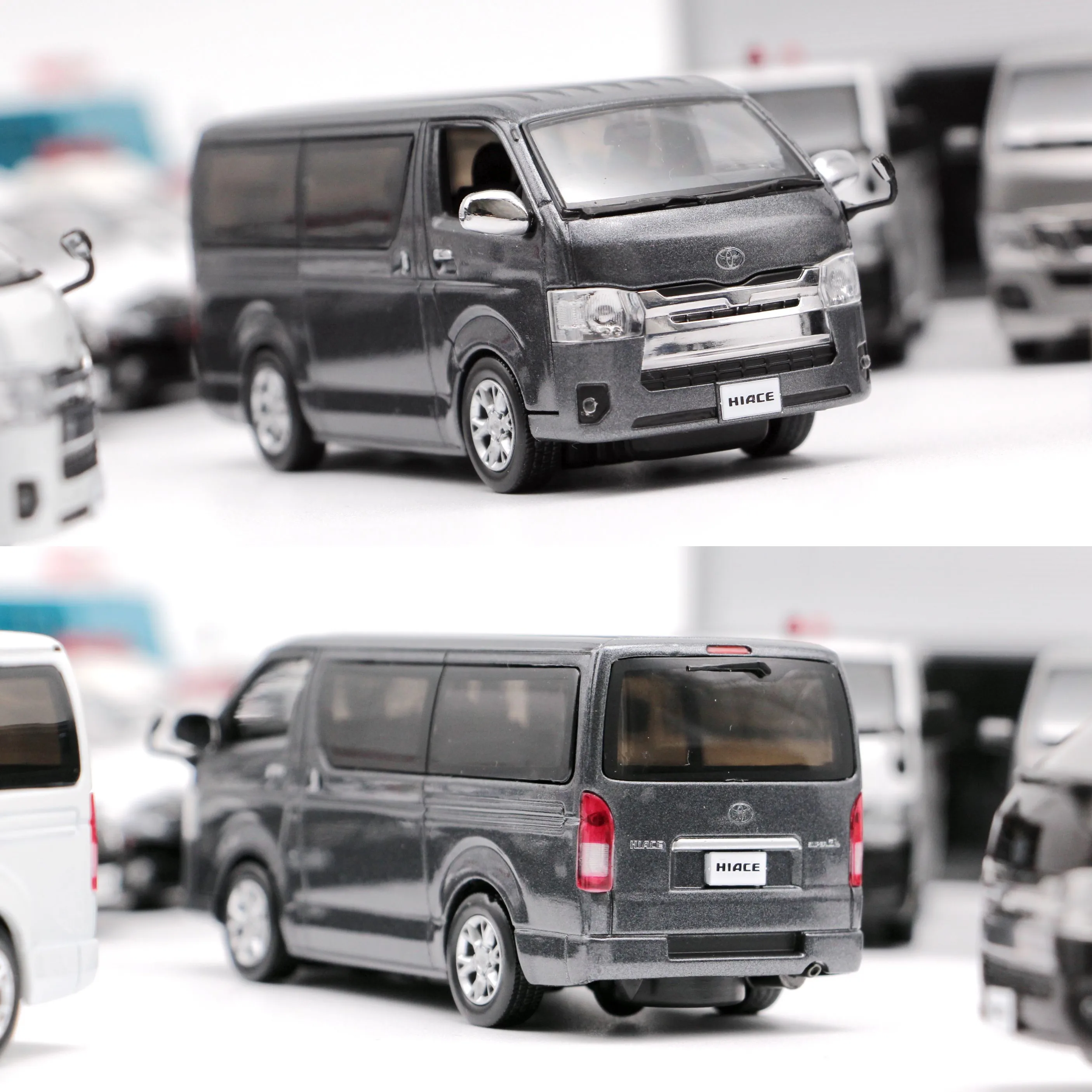 

Kyosho 1/43 TOYOTA HIACE 2014 Diecast Collection of Simulation Alloy Car Model Children Toys