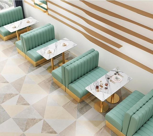 sectional sofa c shape booth restaurantes