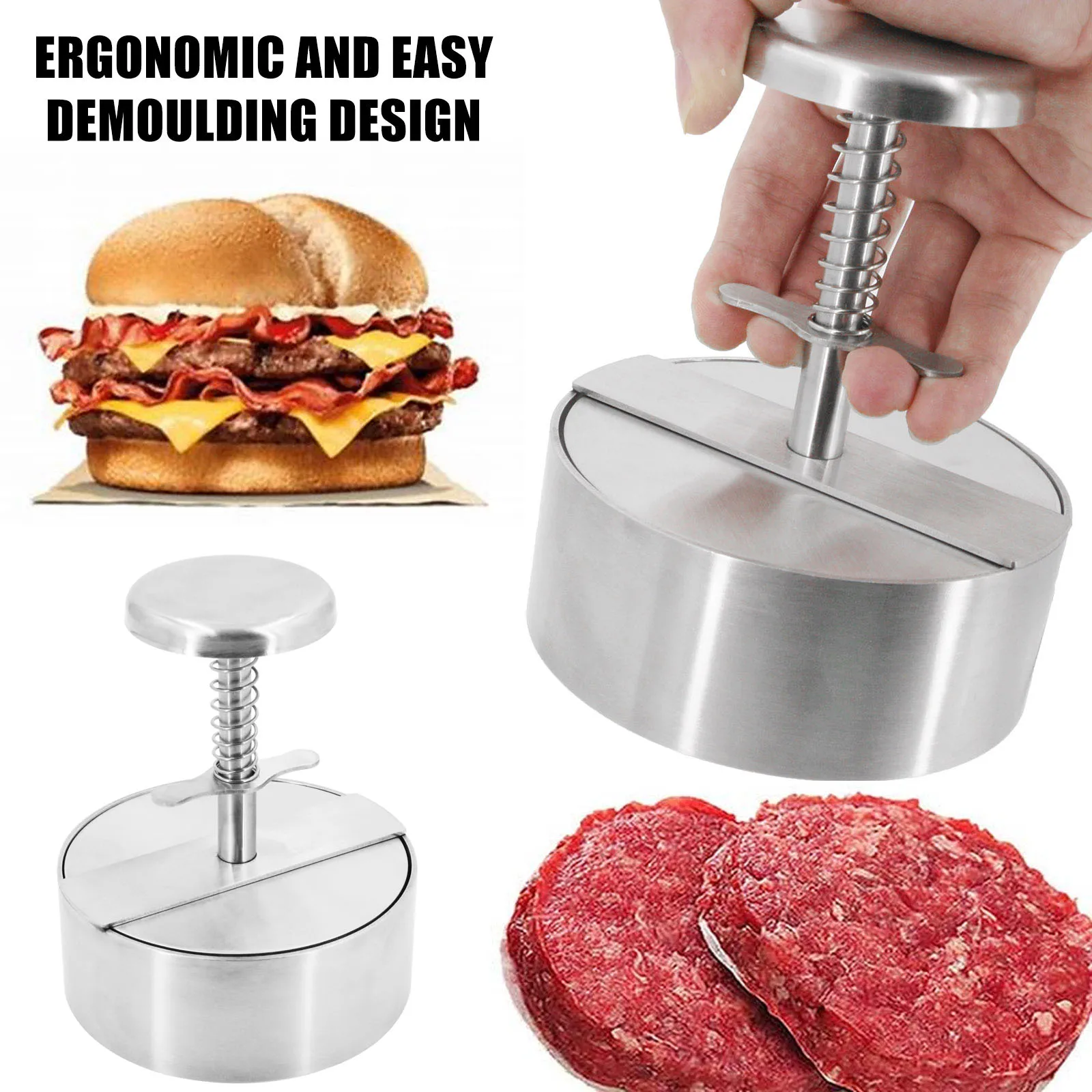 Hamburger Press Stuffed Burger Press Meat Grill Patty Bbq Burger Maker
