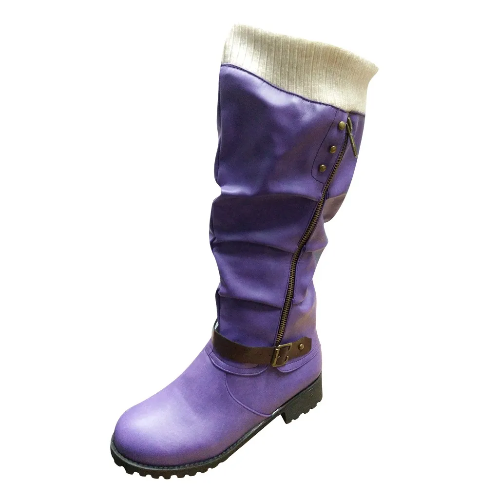 Обувь; модные женские ботинки; zapatos de mujer; женские модные ковбойские сапоги для верховой езды в западном стиле; повседневные сапоги-трубы до колена