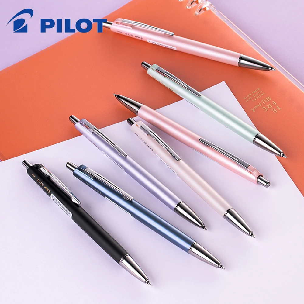 Japan Pilot Medium Oil Ballpoint Pen ACRO 500 Mini Smooth And Portable Light Oil pen Hand Account Pen new garbage bag household thickened medium and large black portable vest type disposable plastic bag s1487