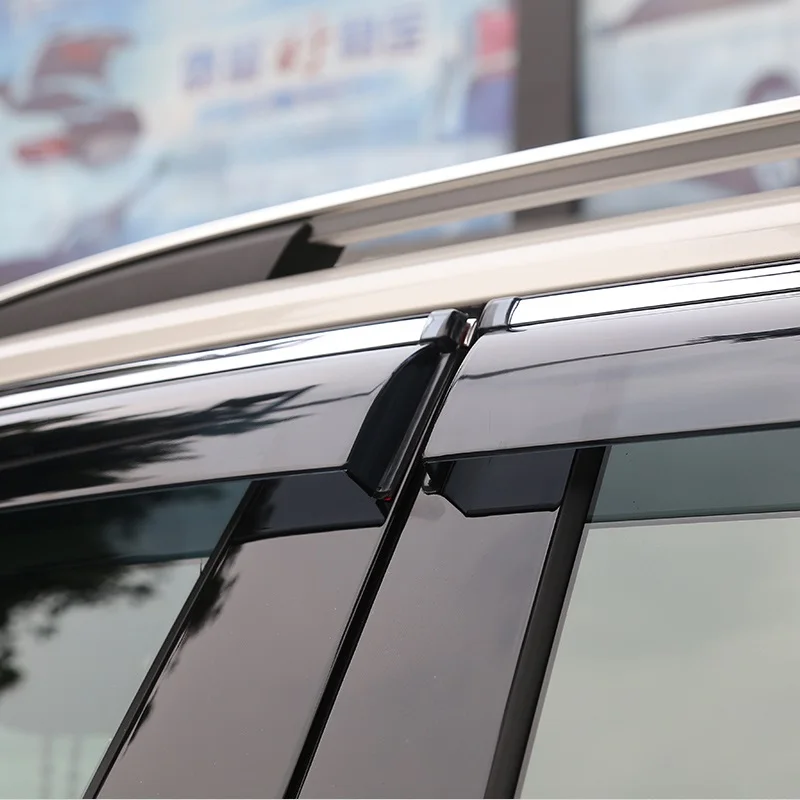 Для Volvo XC90- вентиляционные оконные козырьки тенты козырек дождевик автомобильные аксессуары для укладки 4 шт