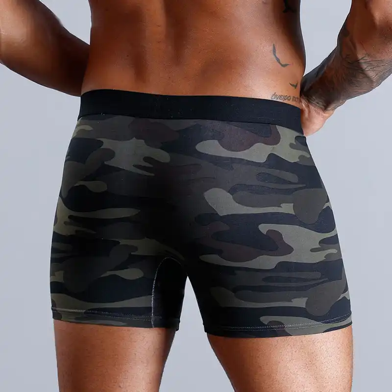 camouflage boxer shorts