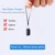 G12 Blue Gemstone Pendant Mini GPS Tracker IP67 Waterproof GSM Wifi LBS SOS Call Locator for Children Neck Student Schoolbag