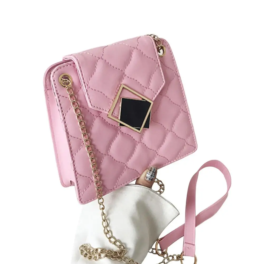 

PinShang Women Fashion All Match Single Shoulder Chain Strap Satchel Bag