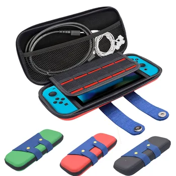 

Bevigac Protective PU Leather Hard Shell Storage Double Zipper Carry Case Bag Pouch Cover for Nintend Switch Console Accessories