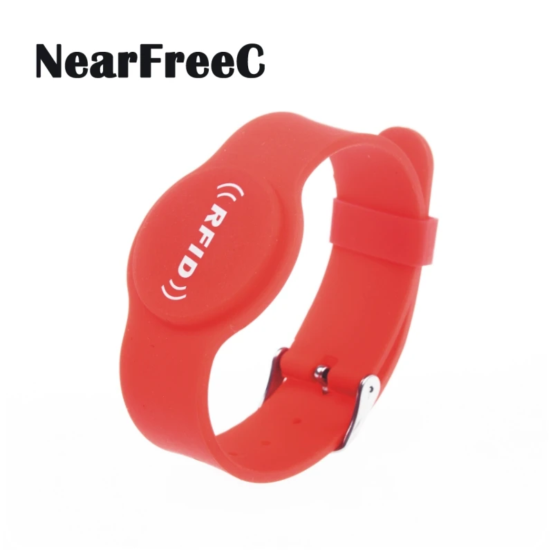 

Регулируемый силиконовый браслет RFID, NFC Браслет для контроля доступа, ключ дверного замка в гостинице