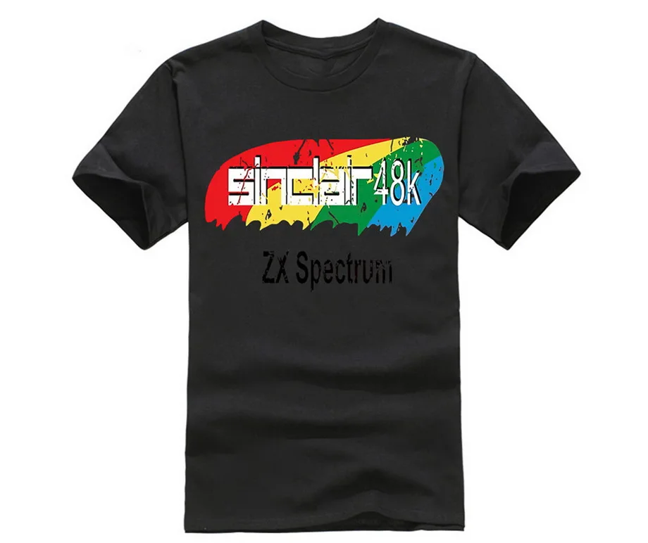 

Mens Short-sleeved T Shirt 48K ZX Spectrum 0s Computer Games
