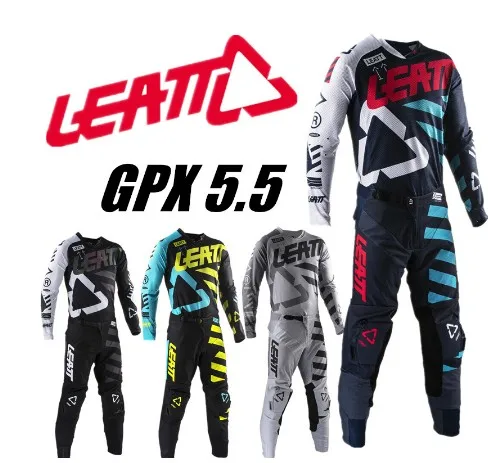 

LEATT 2019 GPX 5.5 ULTRAWELD motocross equipment set 4 colors MX ATV Bike jersey and pants