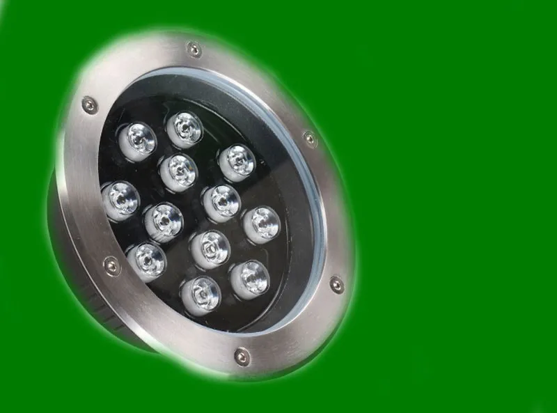 8 шт. 12 Вт подземное освещение открытый водонепроницаемый светодиодный подземный светильник AC110v 220V встраиваемый путь пол Grondspot Ip67