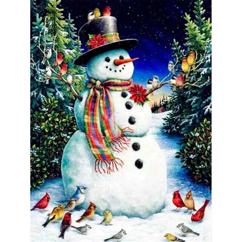 

Gift Full Square/Round Drill 5D DIY Diamond Painting Santa Claus snow man animals Diamond Mosaic Christmas Diamond Embroidery