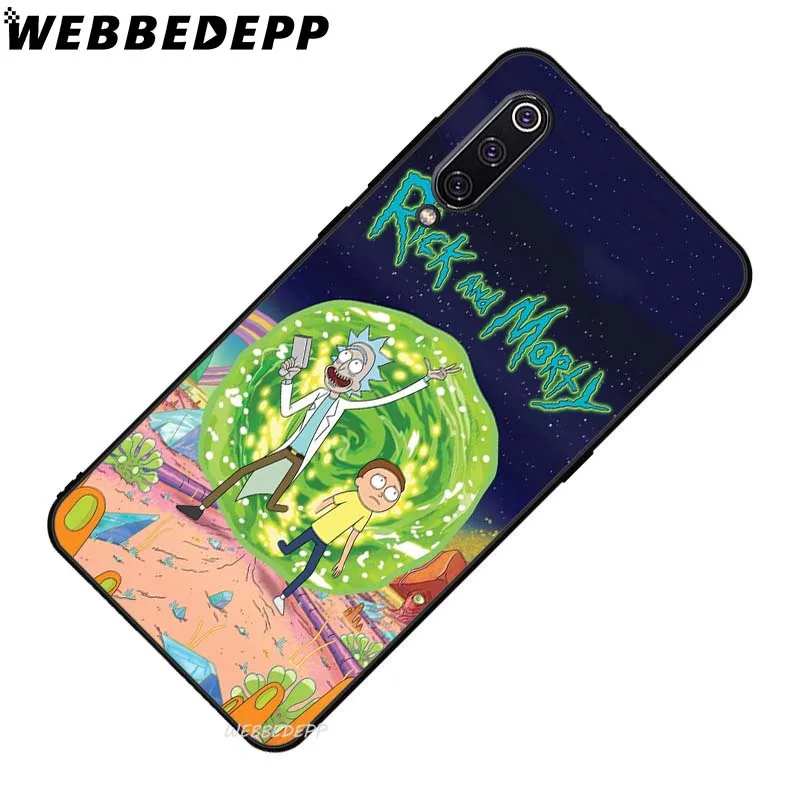 Мягкий ТПУ чехол WEBBEDEPP Рик и Морти для Xiaomi mi 6 8 A2 Lite 6 9 Pro A1 mi x 2s Max 3 F1 9T A3 Pro CC9E - Цвет: 3