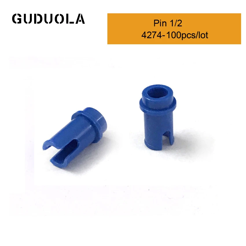 Детали Guduola 4274 Pin 1/2 MOC Pin/Axle строительные блоки сборы частицы игрушки 100 шт./лот |