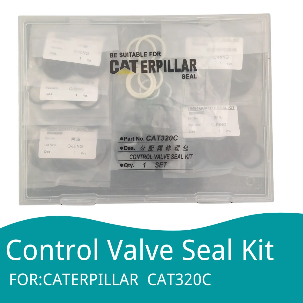 Control Valve Seal Kit for Caterpillar Exavator CAT E320C O Ring Kit