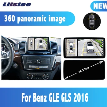 

Liislee 12.3 inch Android 10 4G+64G Car GPS Navigation Multimedia Player 360 camera for Benz GLE GLS 2016