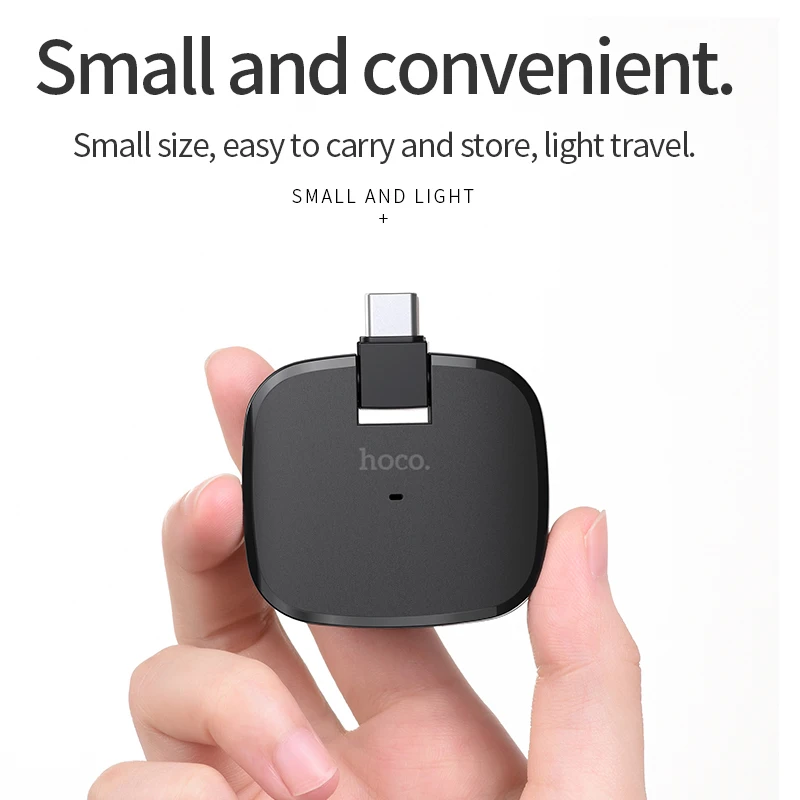 HOCO Type C HUB 3 Port USB-C to USB Splitter Converter OTG Adapter Cable for Macbook Pro iMac PC Laptop Notebook Accessories