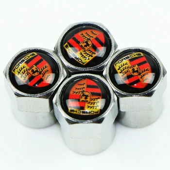 

Car Styling Auto Emblem metal Cap Case For Porsche Boxter Spyder Cayman 996 911 Cayenne Macan Panamera 918 718 Car Styling