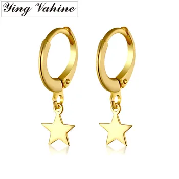 

ying Vahine 100% 925 Sterling Silver Star Pendant Stud Earrings for Women
