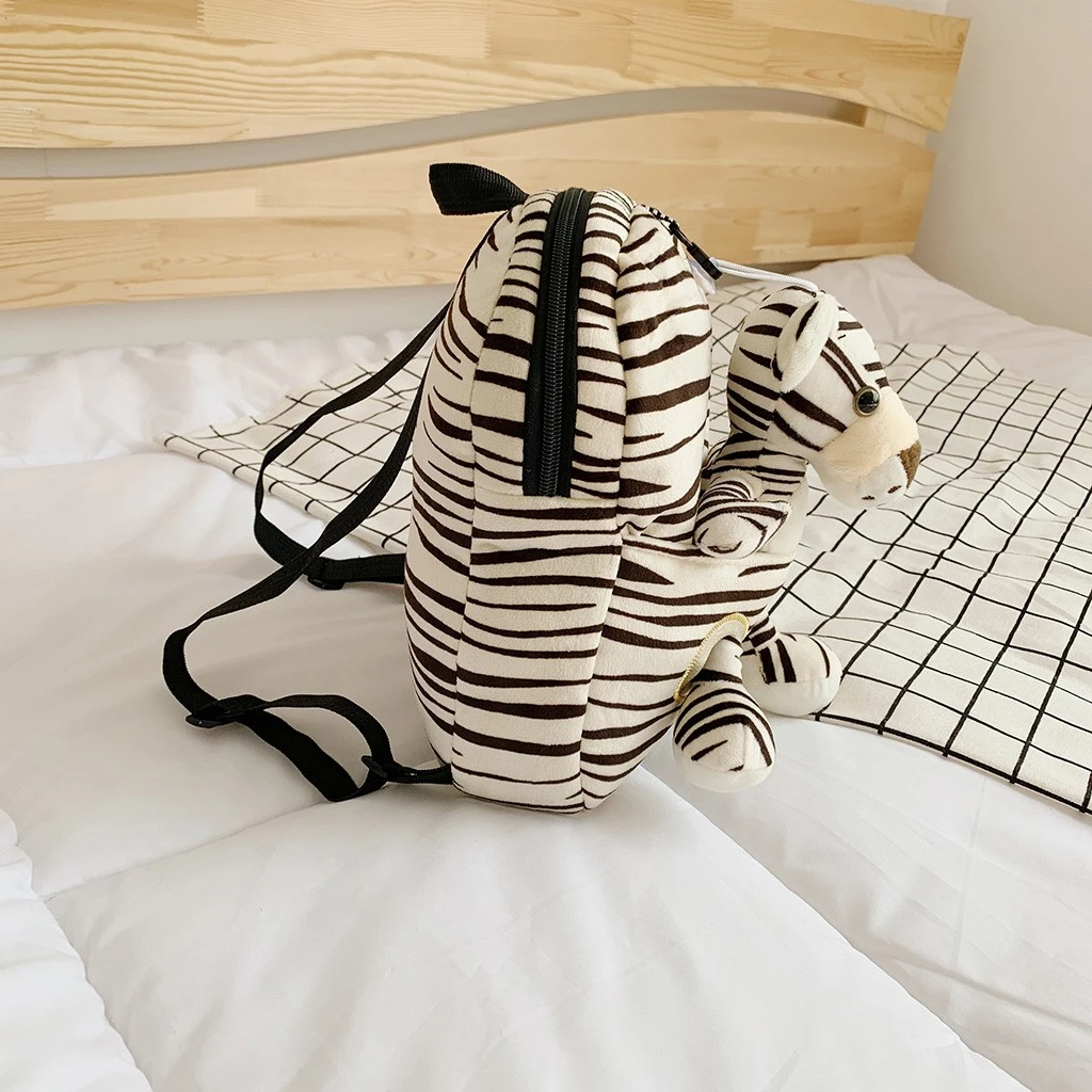 Aelicy Children Backpacks Kindergarten Schoolbag Animal Kids Children Cartoon Plush School Bags Baby Girls Boys 1023