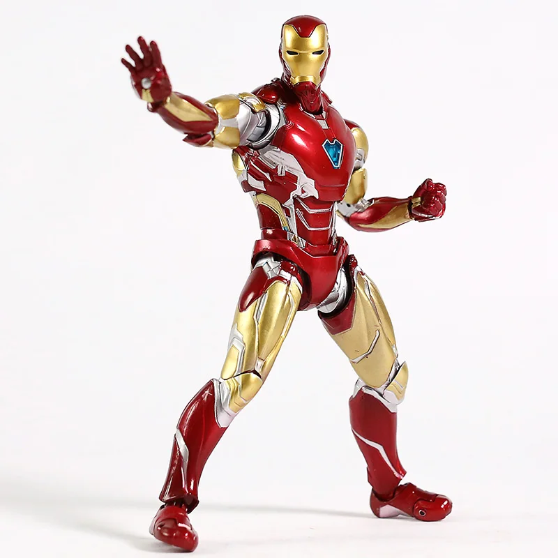 Аниме SHF Marvel Мстители 4 эндигра Железный человек MK85 мех фигурка Марка 85 модель игрушки кукла