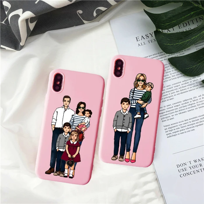 Модный розовый силиконовый чехол из ТПУ для iPhone 7 8 6 6s Plus 12pro 11pro MAX XR XS 12mini |
