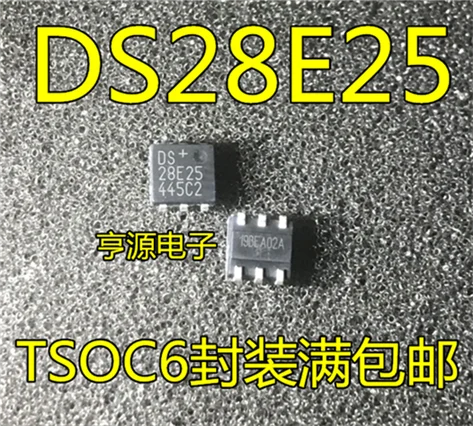 

DS28E25 DS28E25P+T TSOC6