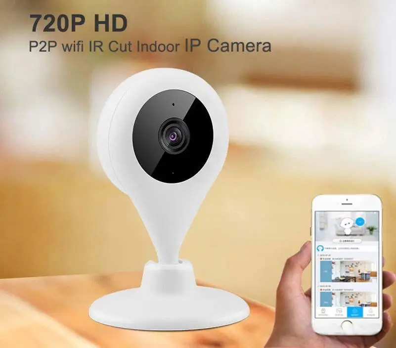

720P HD Mini Wifi Camera P2P Home Security Mobile Remote Cam Baby Monitor US