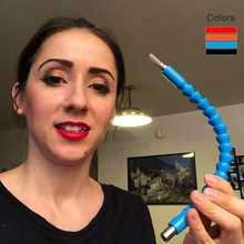 Инструменты для ремонта автомобиля черные 295 мм гибкие биты вала удлинительная Отвертка Держатель Бит подключение соединения электроники дрель 1/" шестигранный хвостовик