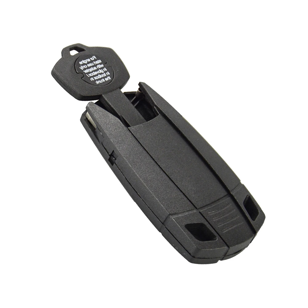 Plastic EMERGENCY KEY FOB CASE WITH HU92 BLADE SHELL For BMW 1 3 5 Z Series X5 X6 E93 E92 E60 No Chip Replacement Cover key case