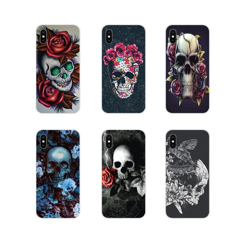 

Accessories Phone Shell Covers Floral Skull For Samsung A10 A30 A40 A50 A60 A70 Galaxy S2 Note 2 3 Grand Core Prime