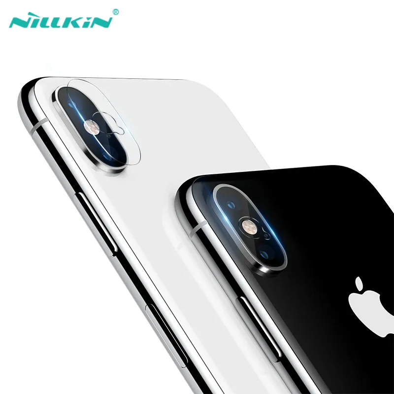 2 шт./партия NILLKIN AR invisifilel задняя камера Объектив Закаленное стекло для iPhone X XS HD прозрачная защитная пленка для камеры iPhone XS Max