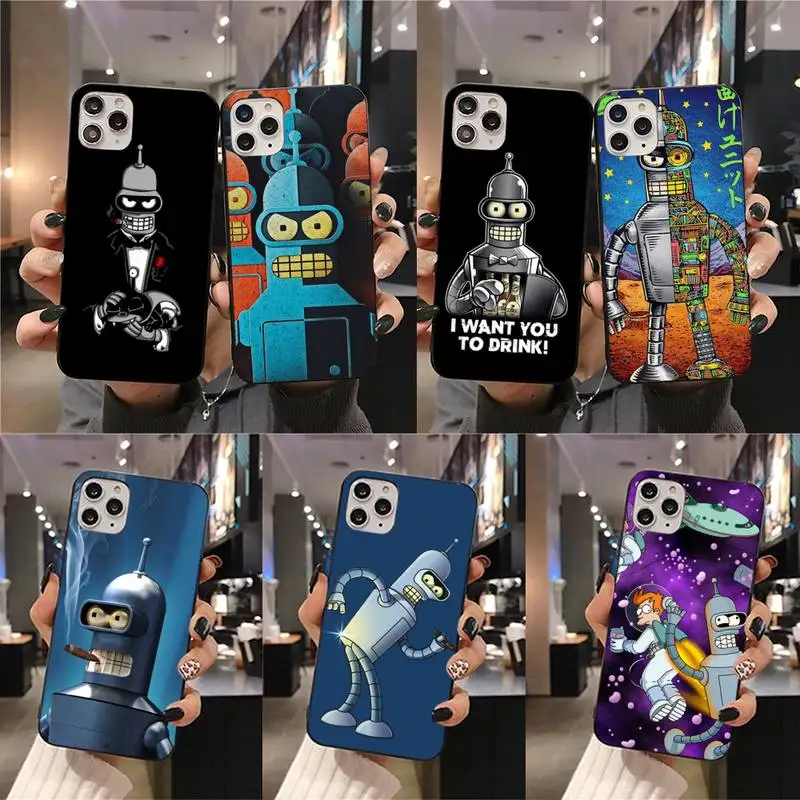 Популярный гибкий чехол Bender для телефона Родригес iphone 12 pro max mini 11 XS MAX 8 7 6 6S Plus X 5S SE