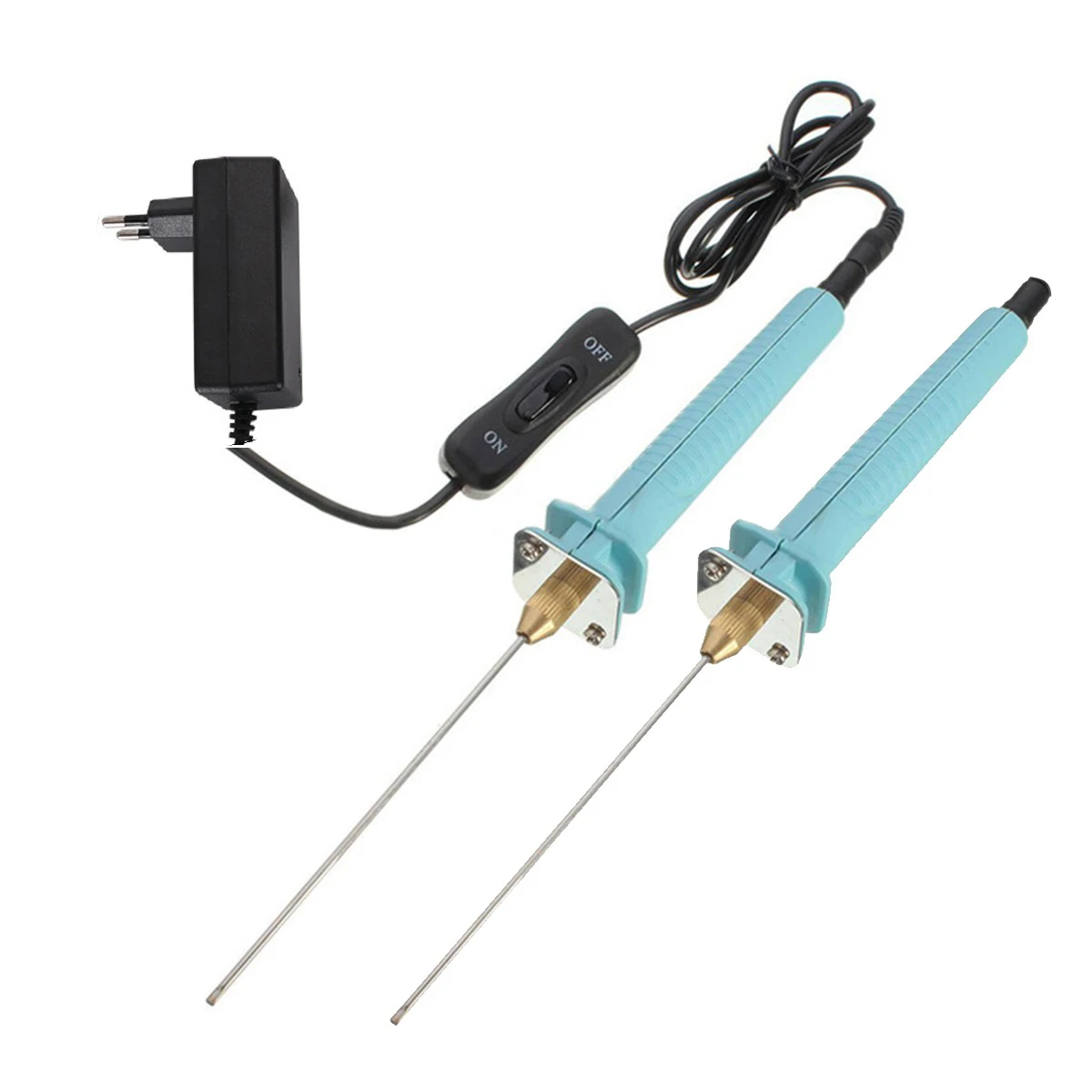 

EU Plug Electric Styrofoam Cutter 15W 2Pcs/Set Pen Cutter Hot Wire Styro Foam Cutting Knife Tools Portable Professional Foam Cut