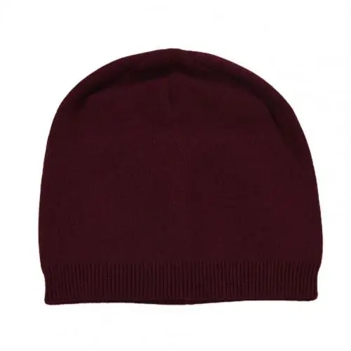 Women Hat Solid Color Elastic Soft 
