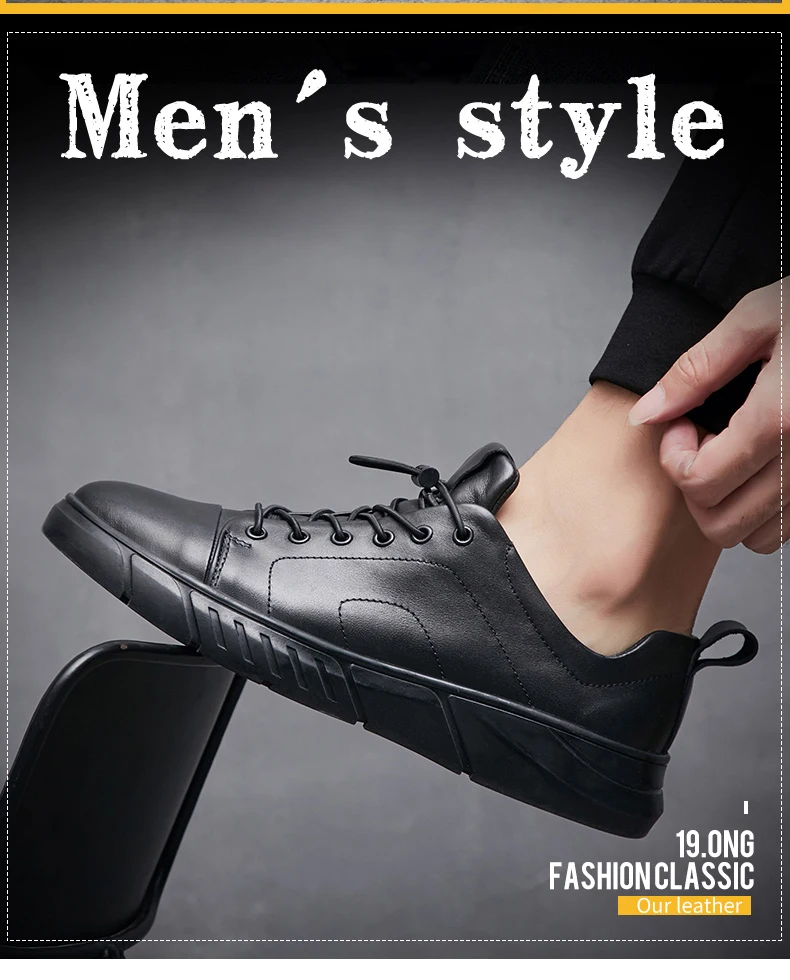 Misalwa/Большие размеры 38-48; мужские кроссовки из натуральной кожи; Классическая Повседневная мужская обувь для молодых мужчин; модные удобные лоферы для улицы