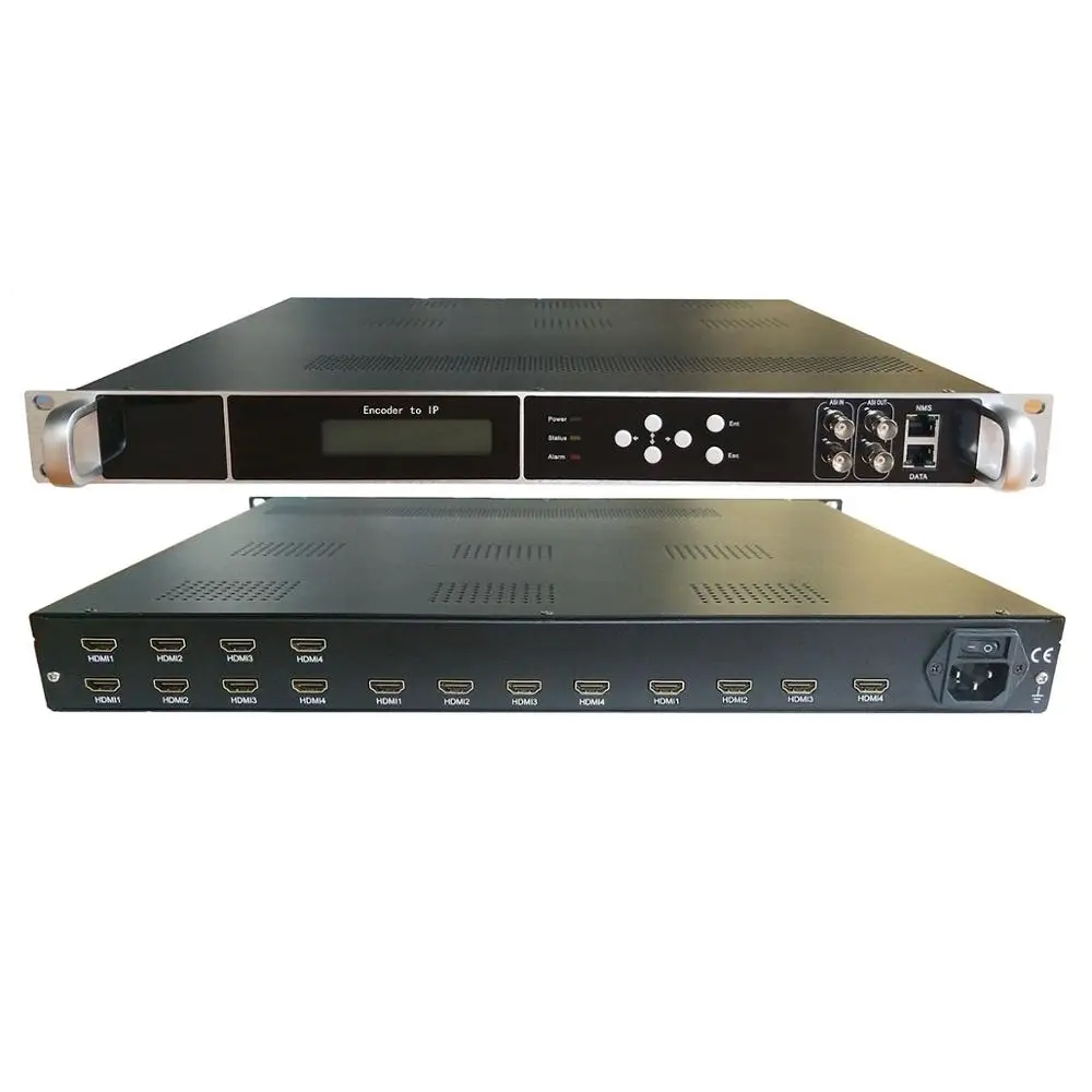 16 канальный высокой четкости кодировщик HDMI к IP / ASI отель кабель ТВ/Интернет ТВ