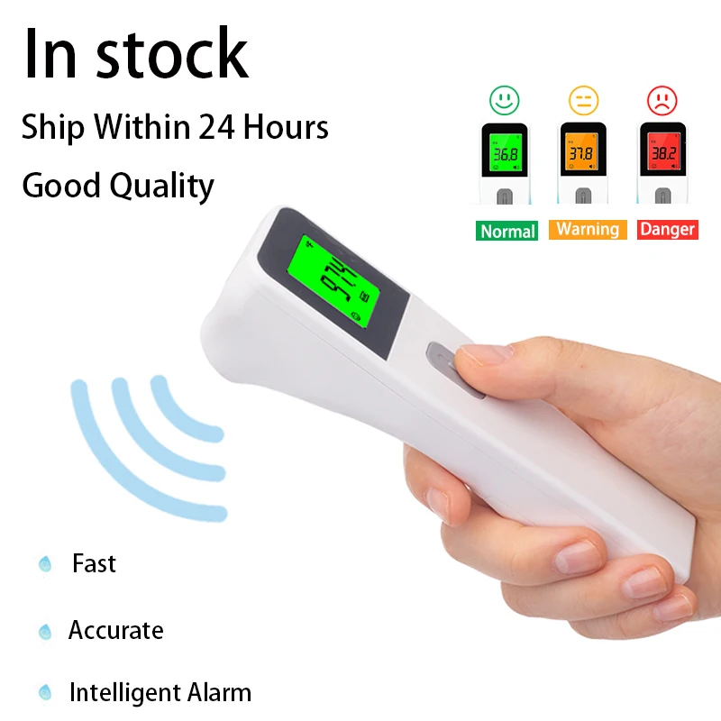 

Forehead Thermometer Infrared Forehead Body Thermometer LCD Non-Contact Digital Infrared Thermometer Adult Baby Thermometer 2020