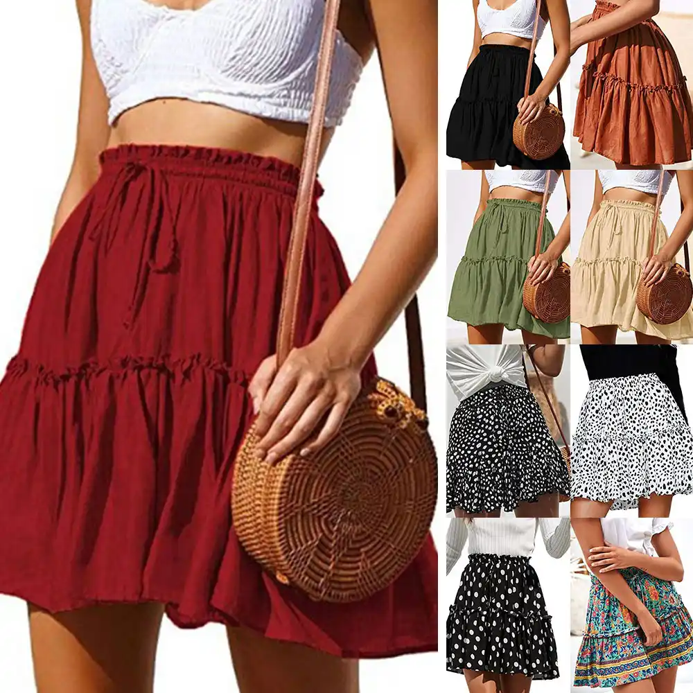 summer skater skirt