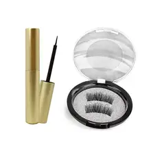 Магнитная жидкая подводка для глаз с 5 магнитами искусственная стойкие ресницы Косметика