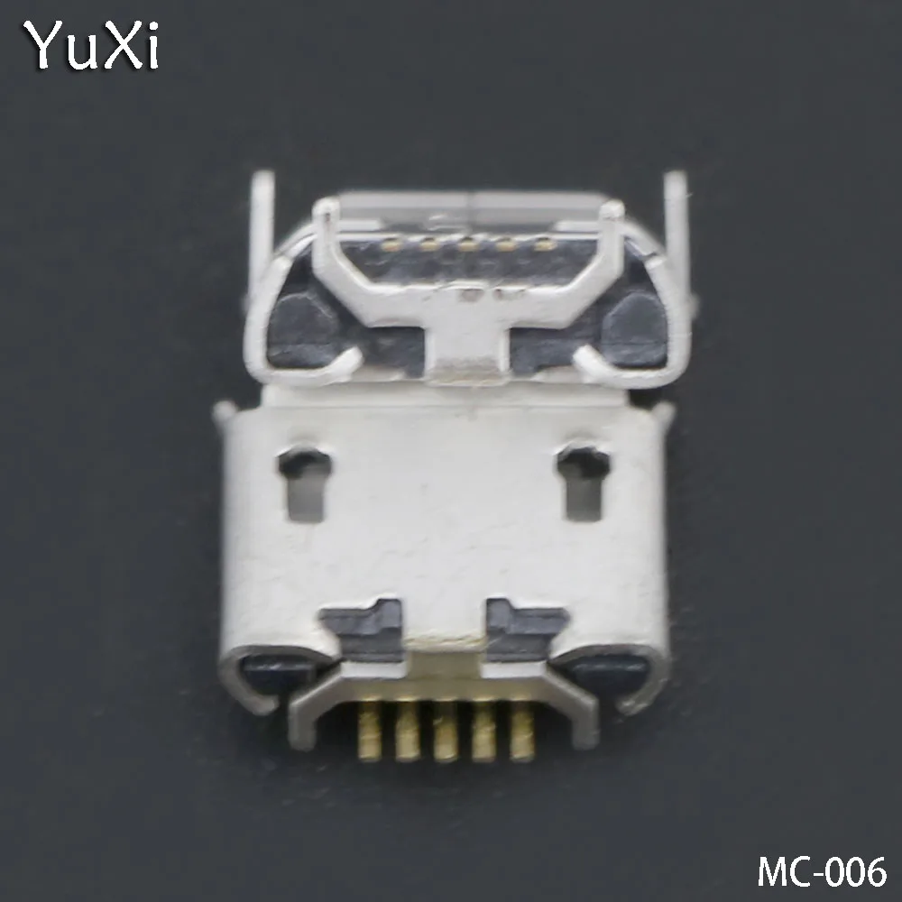 10 шт. G27Y Micro USB 5pin Jack гнездовой разъем OX Horn Curly Mouth для хвоста зарядки мобильного