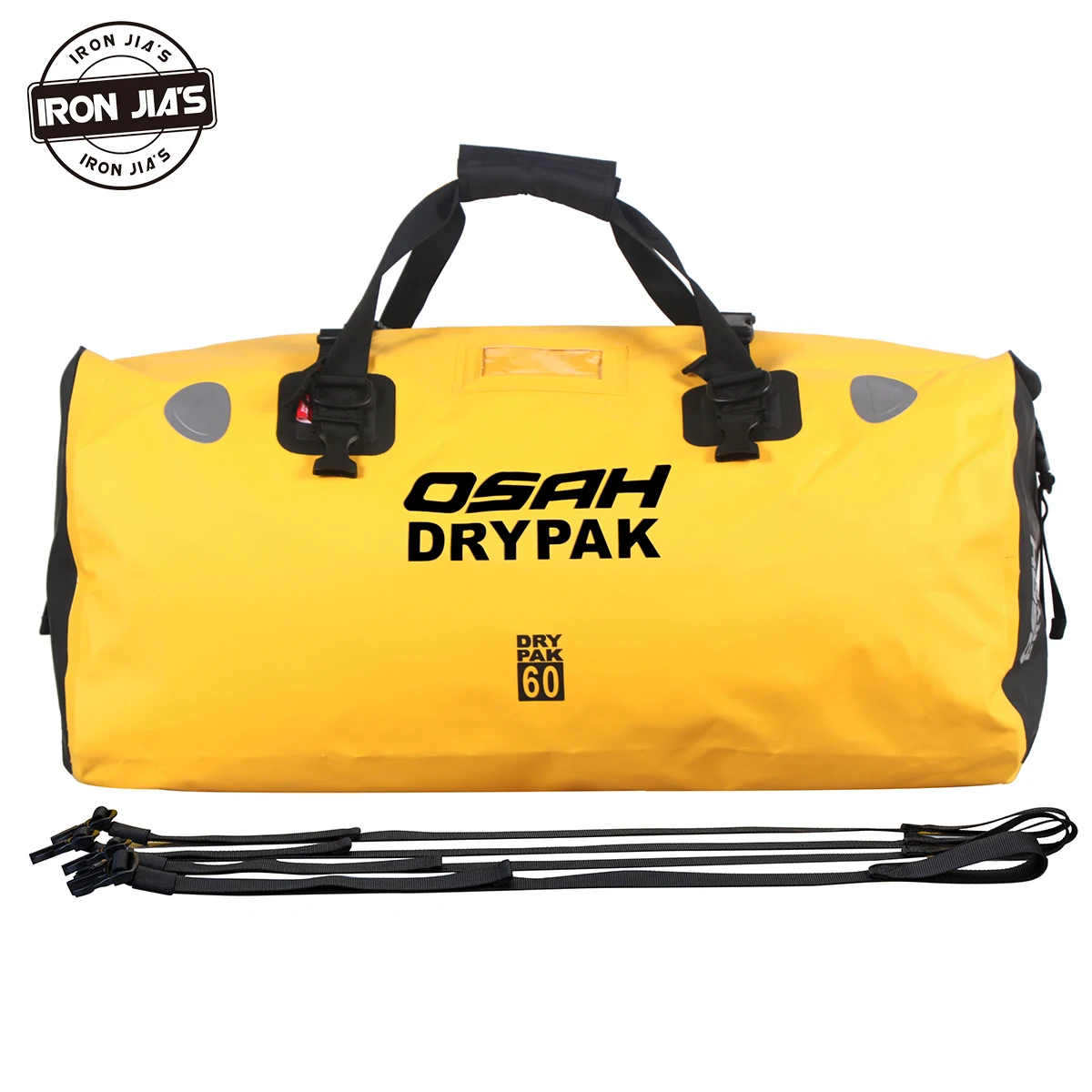 

OSAH DRYPAK Motorcycle Waterproof Tail Bags Multi-functional Durable Rear Motorcycle Seat Bag High Capacity Waterproof PVC Bag