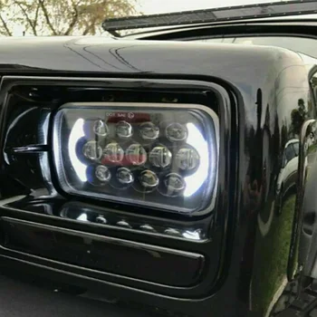

Bulbs LED Lights For Chevrolet Jeep Cherokee XJ Car Auto Square White 105W