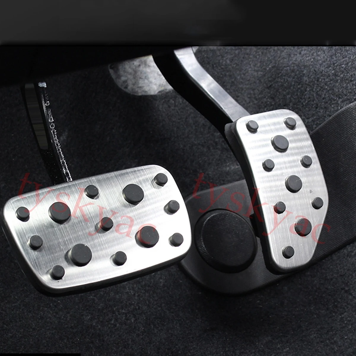 Pedal Cover Accelerator Brake For Subaru Forester Outback XV Crosstrek Impreza Legacy