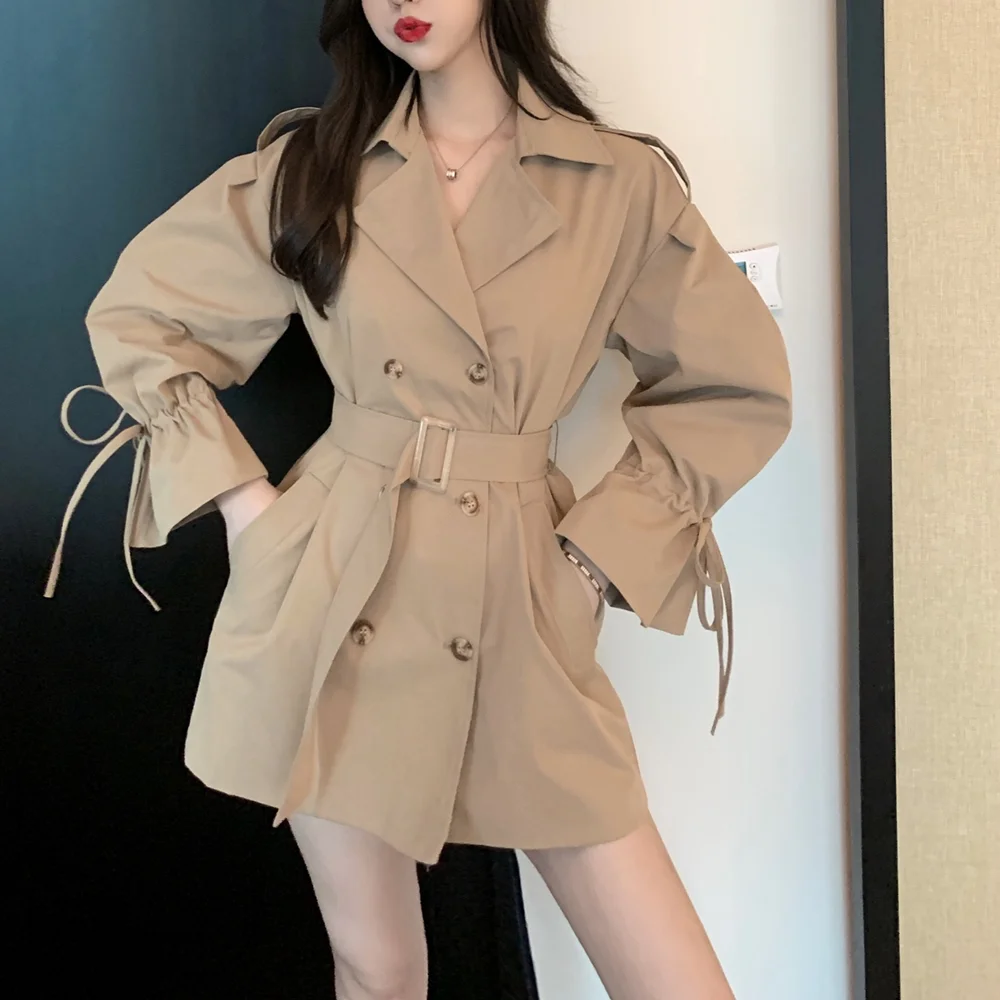 Korean Style Women Clothes Trench Coats Fashion Women