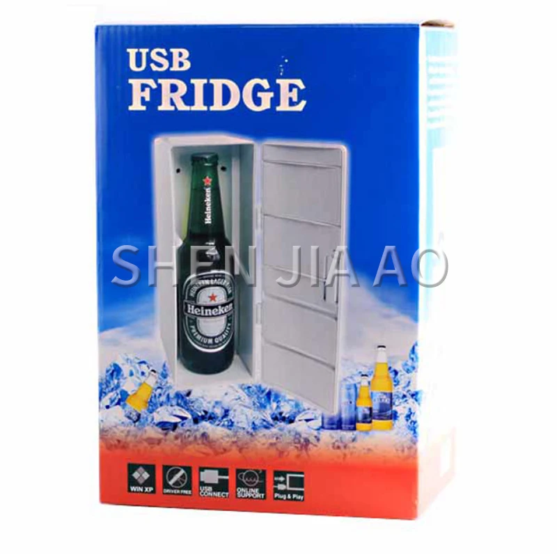 Холодильник USB второго поколения горячий и холодный мини холодильник USB для охлаждения/отопления портативный Настольный 1 шт