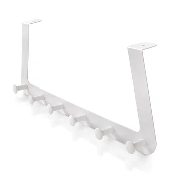 

Door Back Type Nailless Silent Door Hook Creative Bedroom Storage Adhesive Hook Multi-functional Clothes Coat Rack Bathroom Row